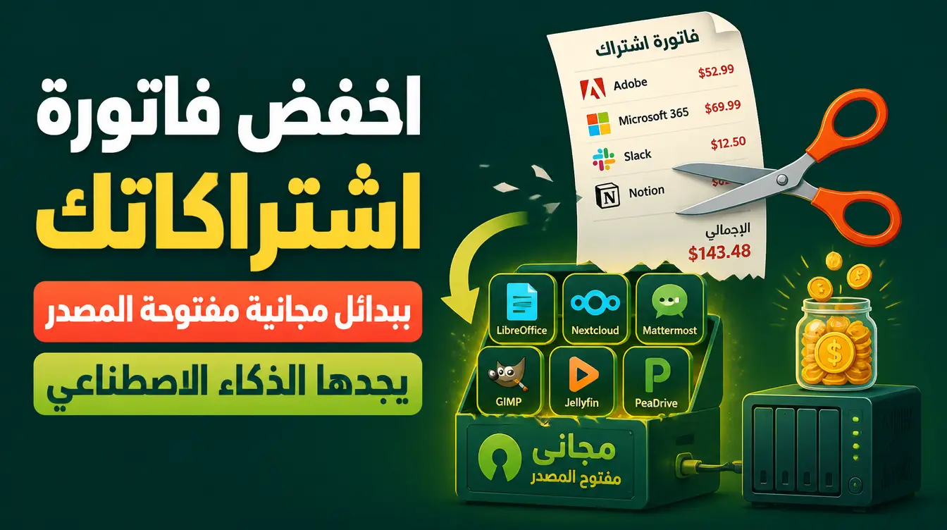 كيف تخفض فاتورة اشتراكاتك ببدائل مفتوحة المصدر مستضافة ذاتياً (دليل مهارة AI)