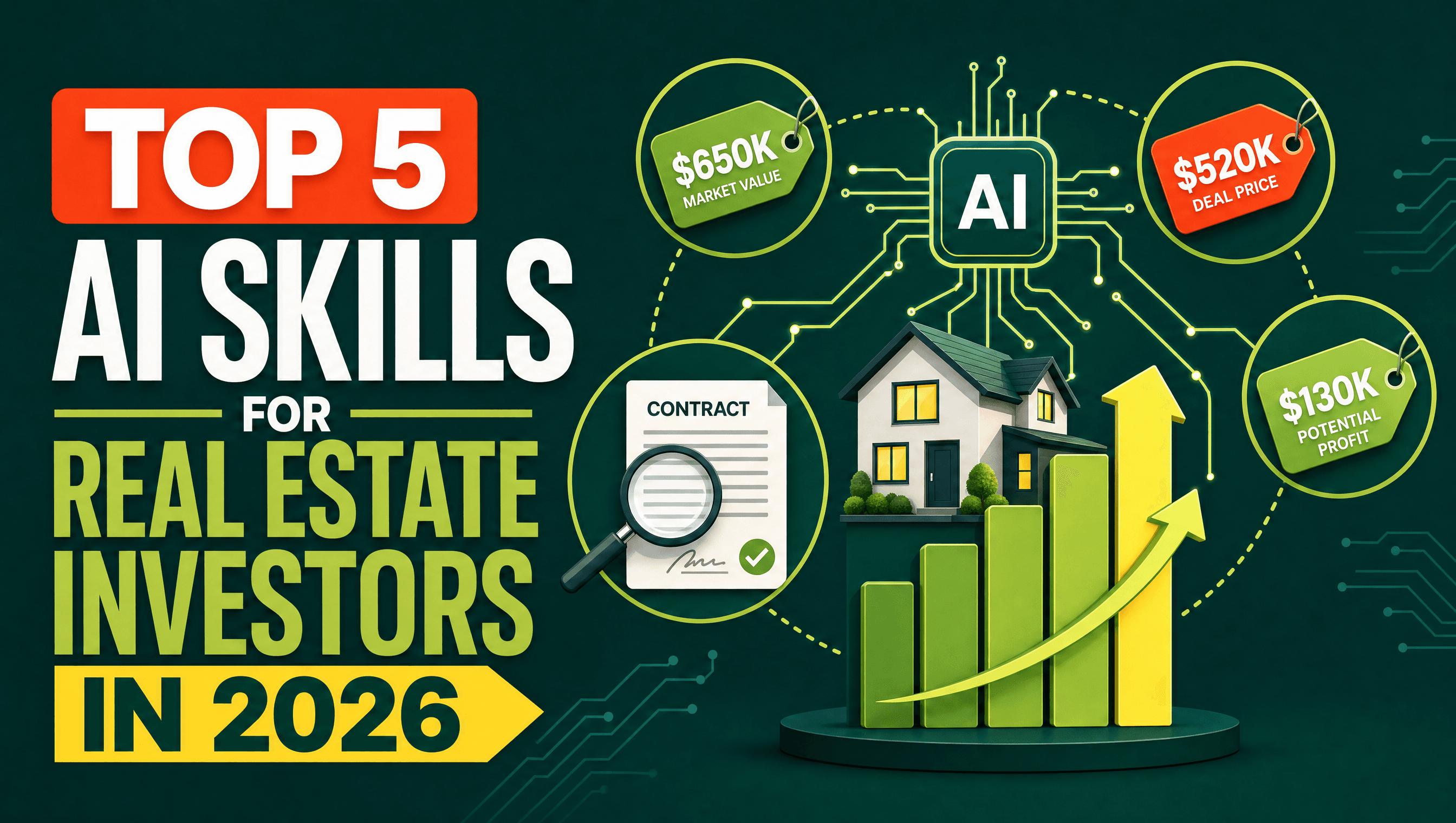 Top 5 AI Skills for Real Estate Investors in 2026