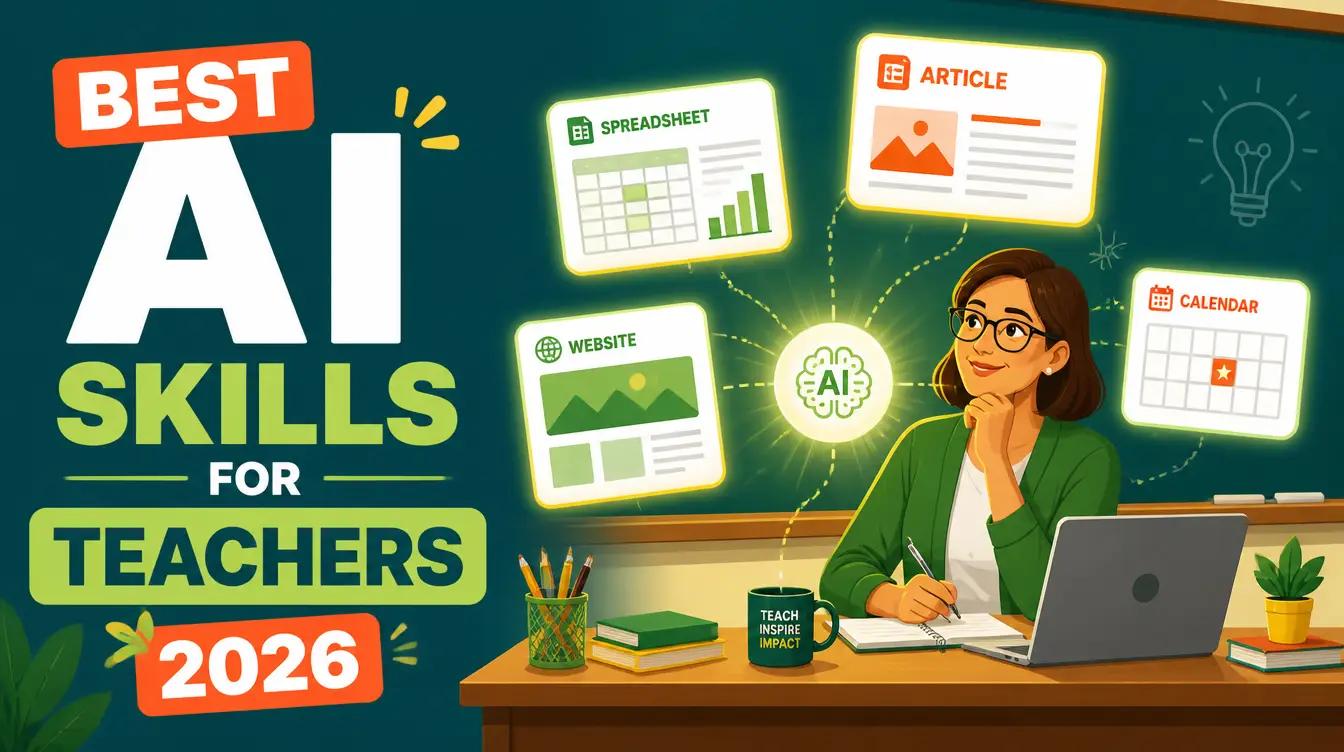 Best AI Skills for Teachers in 2026 (Free Classroom Stack)