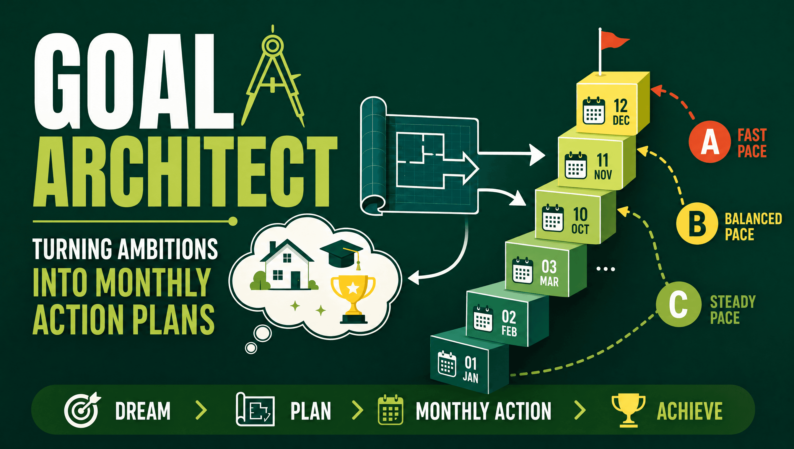 Goal Architect Skill: Turning Ambitions Into Monthly Action Plans