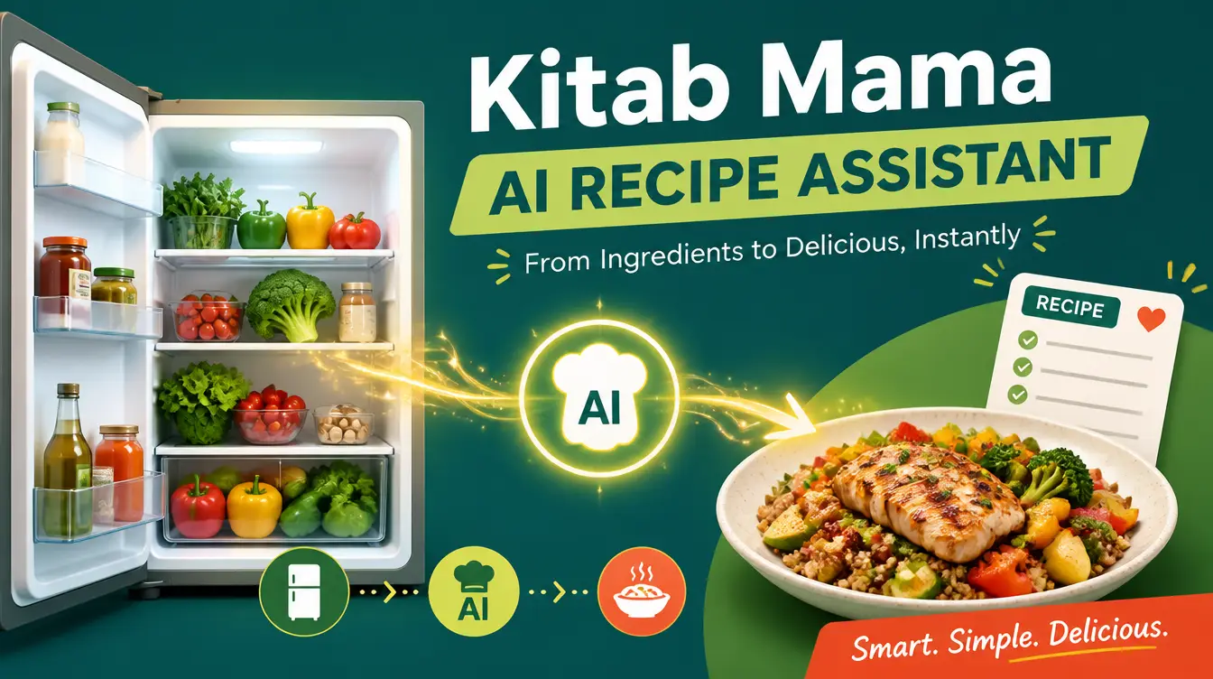 Kitab Mama Skill: Turn Fridge Ingredients Into a Full Recipe