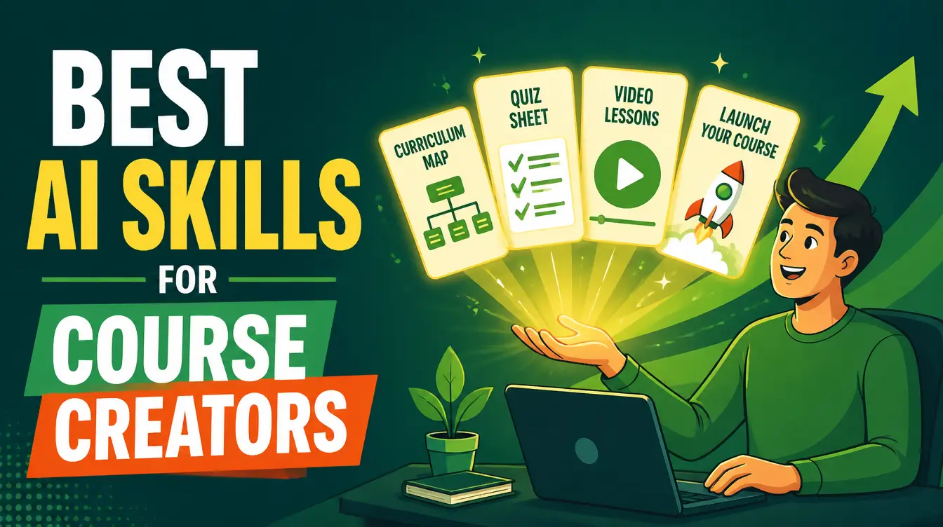 Best AI Skills for Course Creators: Curriculum, Quizzes, and Launch