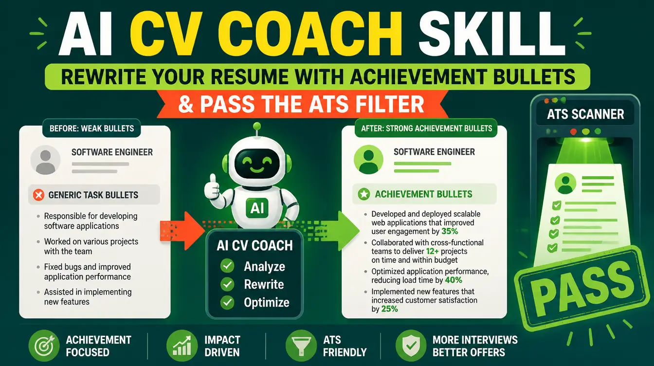 CareerLens Skill: The AI CV Coach That Positions You for the Job You Want