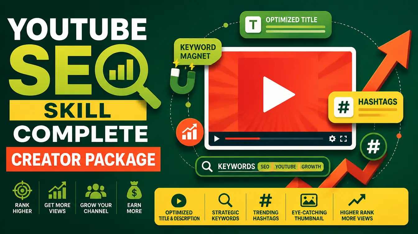 YouTube SEO Skill: The Complete Creator Package