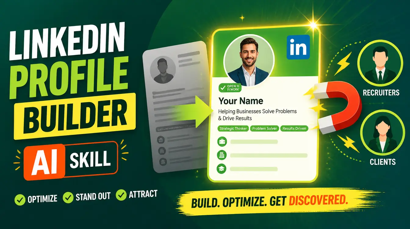 LinkedIn Profile Builder Skill: From Invisible to In-Demand