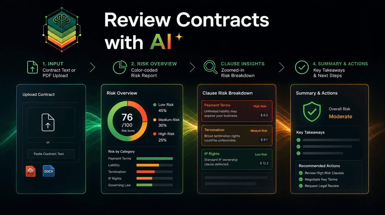 AI Contract Review: Evaluate Every Clause in Minutes