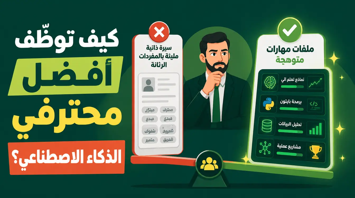 كيف توظّف أفضل محترفي الذكاء الاصطناعي؟ اطلب منهم أن يروك مهاراتهم