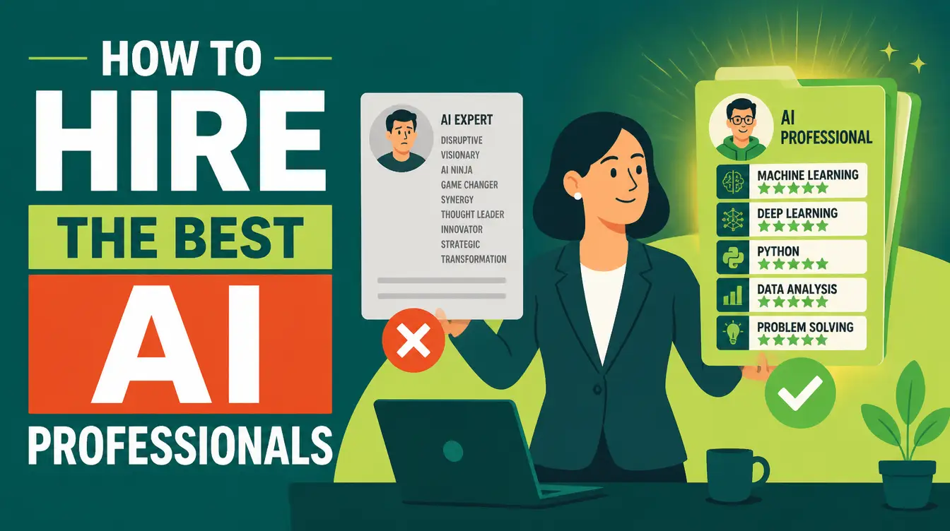 How to Hire the Best AI Professionals: Ask Them to Show You Their Skills