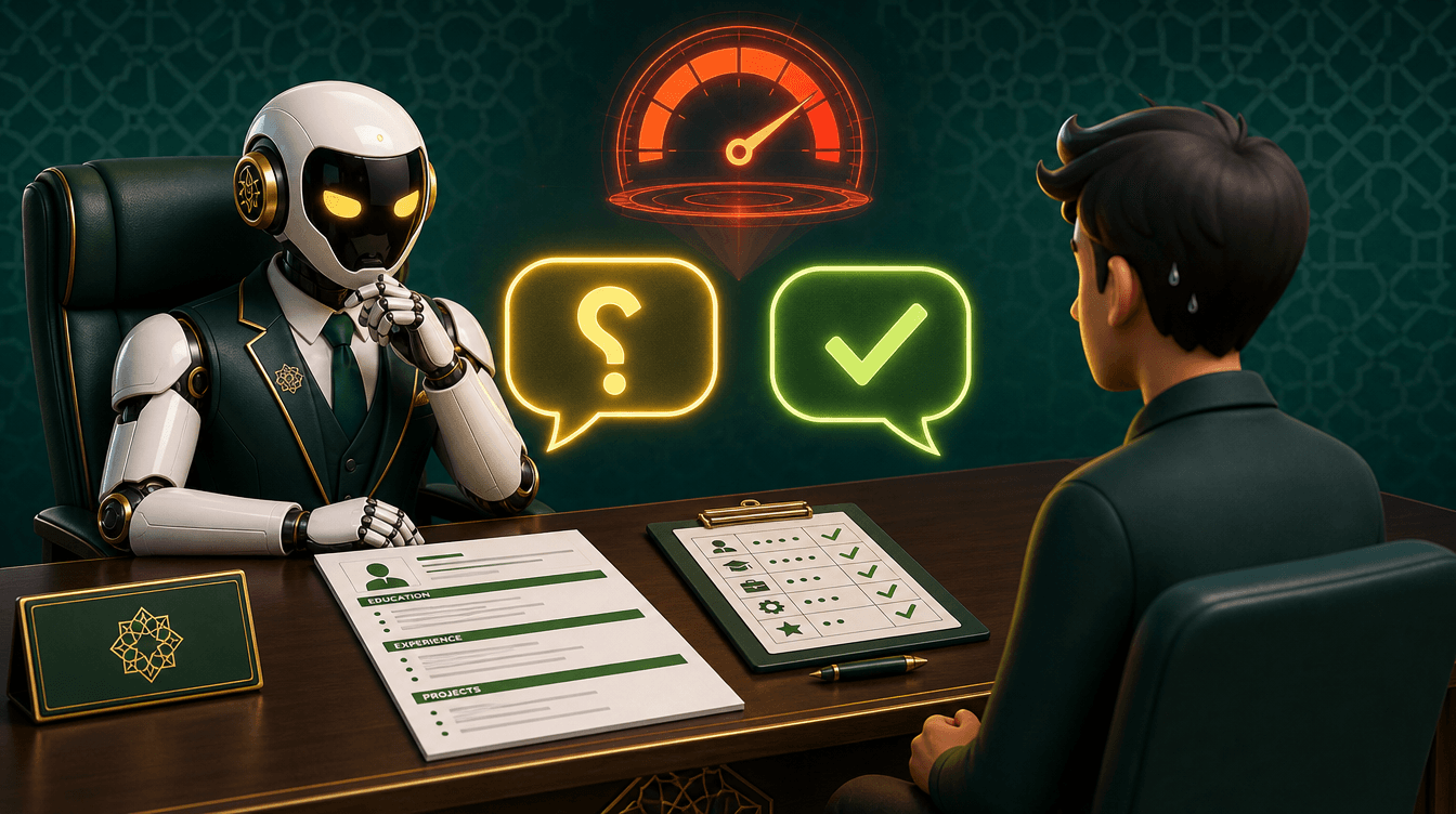 Arabic Interview Coach — Professional Mock Interviewer